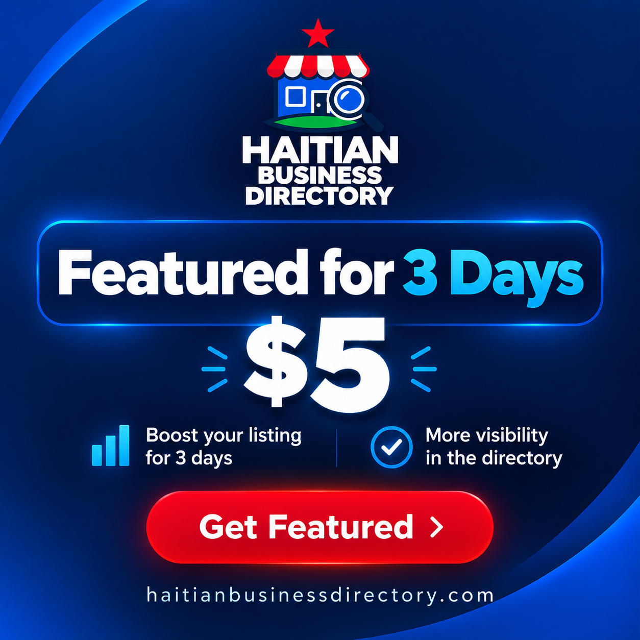 Featured for 3 Days